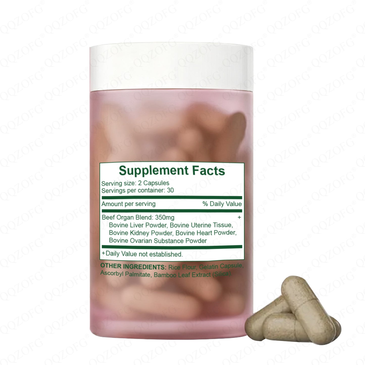 Grass Fed Beef Liver Capsules
