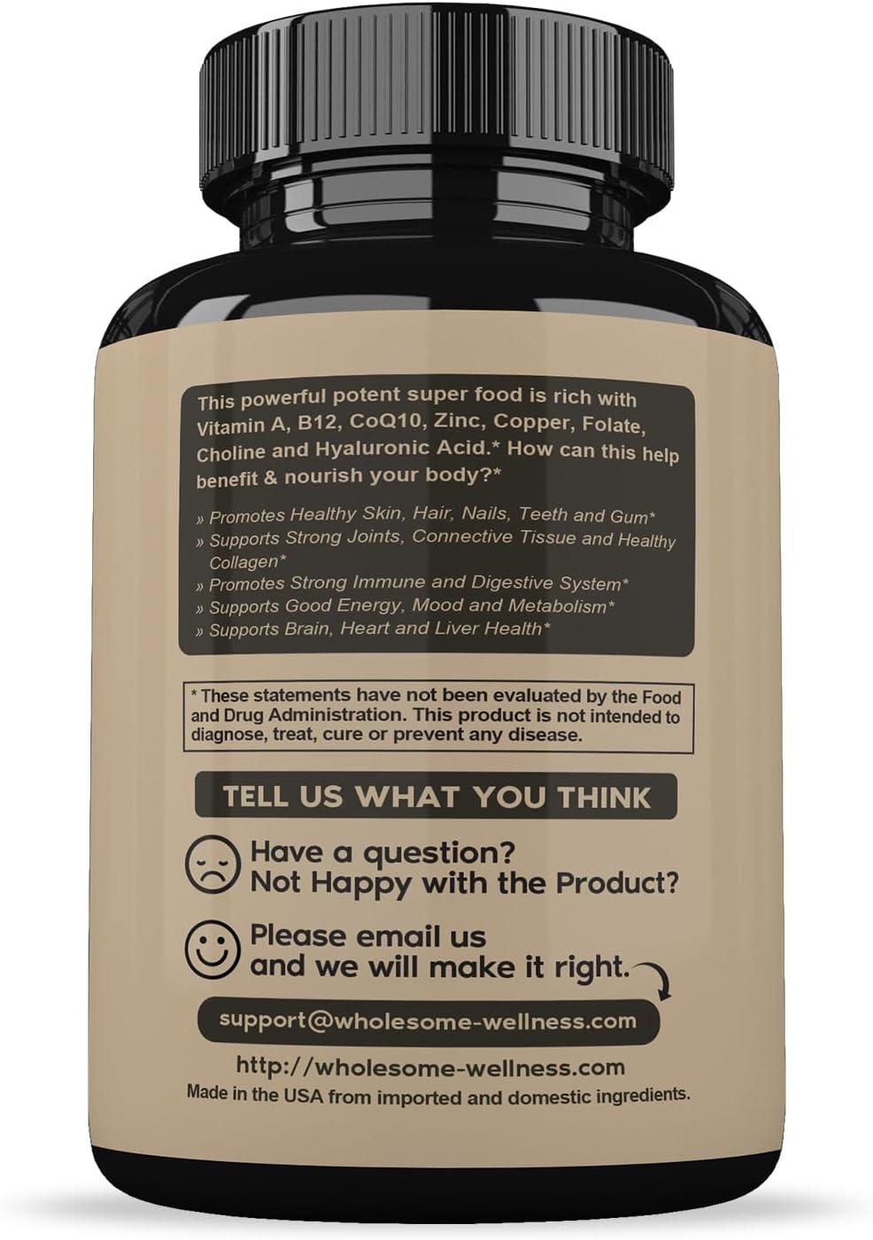 Pure Beef Liver Vitality Capsules
