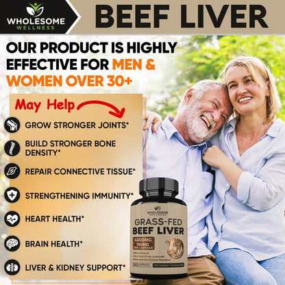 Pure Beef Liver Vitality Capsules